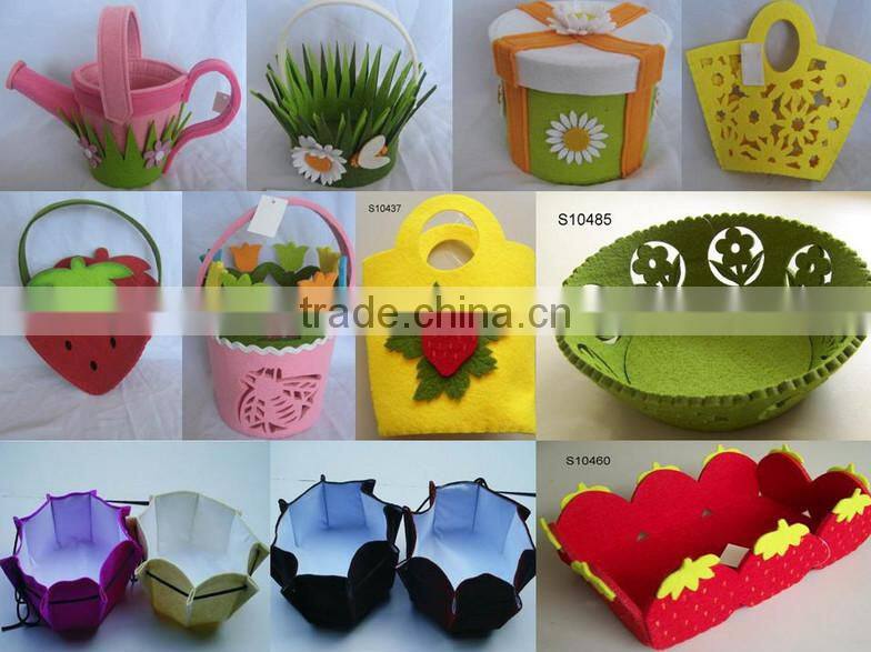 2017 alibaba express wholesale high quality new products hot sale felt artificial flower for wall decoration made in china
