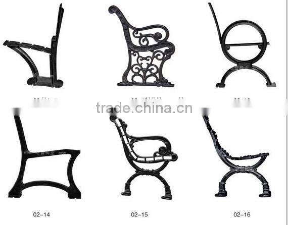 XS 304 spanish type cast iron bench leg