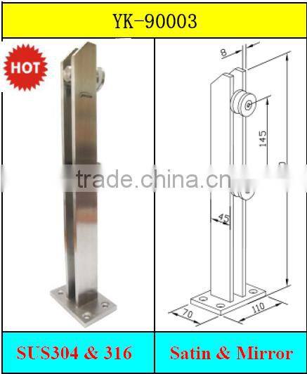JINXIN Stainless steel pool fencing glass railing spigot