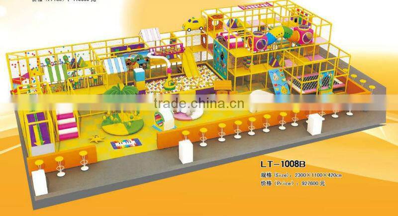 kids indoor playground naughty castle for sale LT-1008B