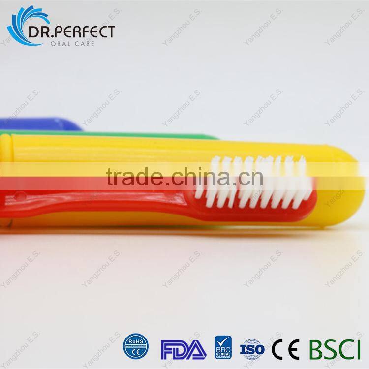 2017 New Arrival Travel Toothbrush With Toothpaste Plastic Tube Packing Portable Toothbrush