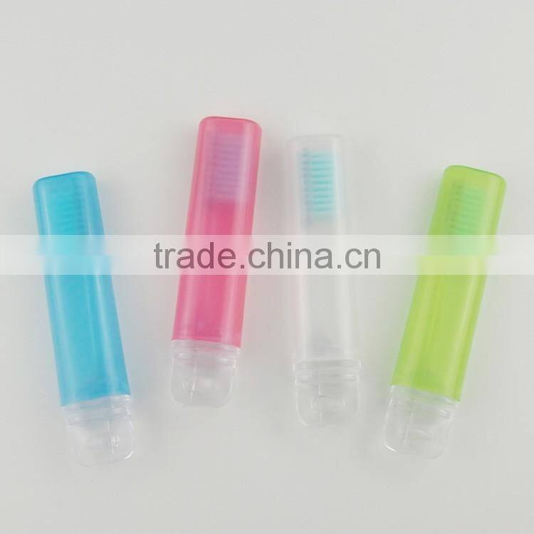 cheap hot selling disposable travel set hotel foldable travelling toothbrush