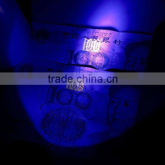 UniqueFire Led hand light 365nm uv light Torch with aa battery