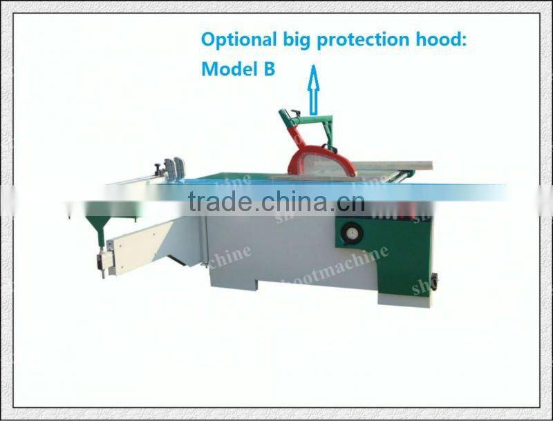 wood cutting panel saw SH6138TGO with Length of sliding table 3800x400mm and 4kw motor
