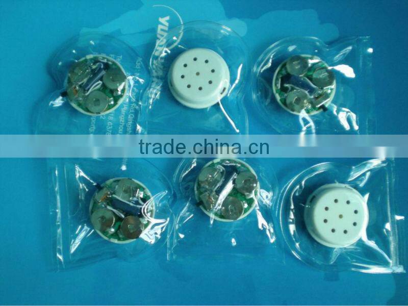 water-proof melody module for clothes,T-skirt,pants or others