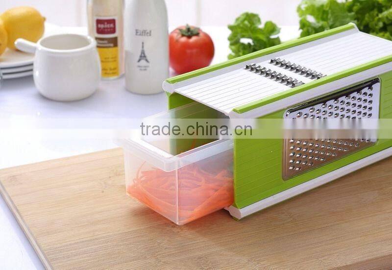 The Professional spiral Vegetables Slicer Grater Garlic chopper