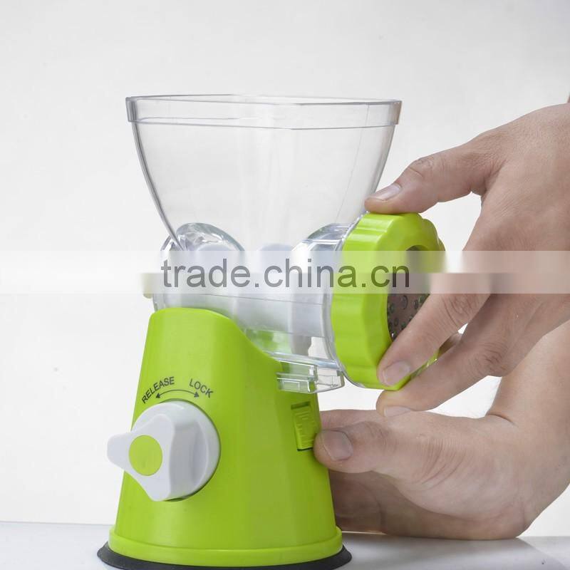 Manual Meat Grinder Kitchen Hand Crank Sausage Stuffer Pasta Maker