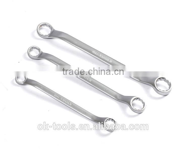 OK-Tools Steel Hot Forged Double Offset Ring Wrench