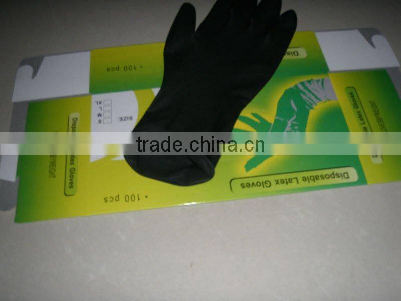 Disposable Powder Free Latex Textured Tattoo Gloves