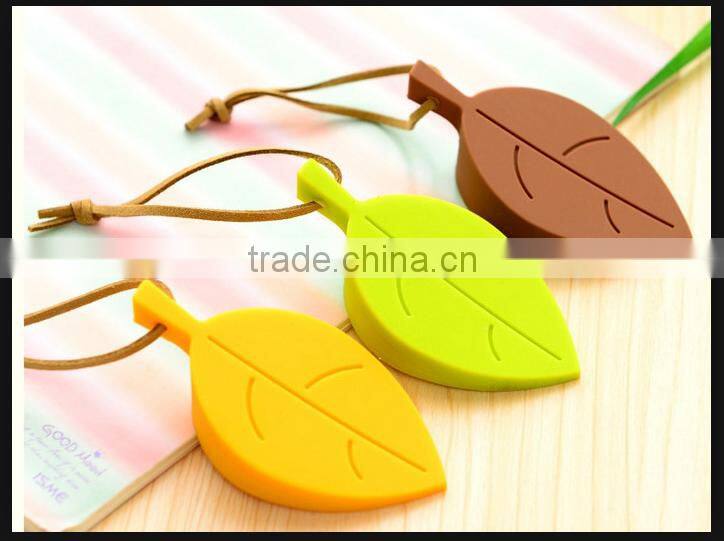 Creative leaf shape silica gel door stop, prevent clip hand exit card, three-dimensional hanging door stop