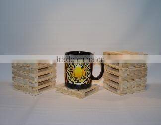 miniature wood craft pallets custom board coasters