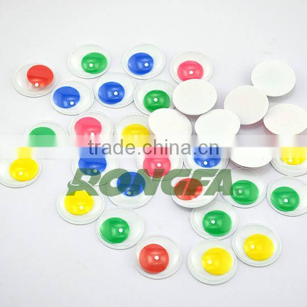 8mm DIY craft plastic moving eyes for toy accessory