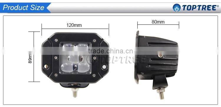 25w TOSHIBA LED Fog Lamp Driving Light Square 5leds working lamp