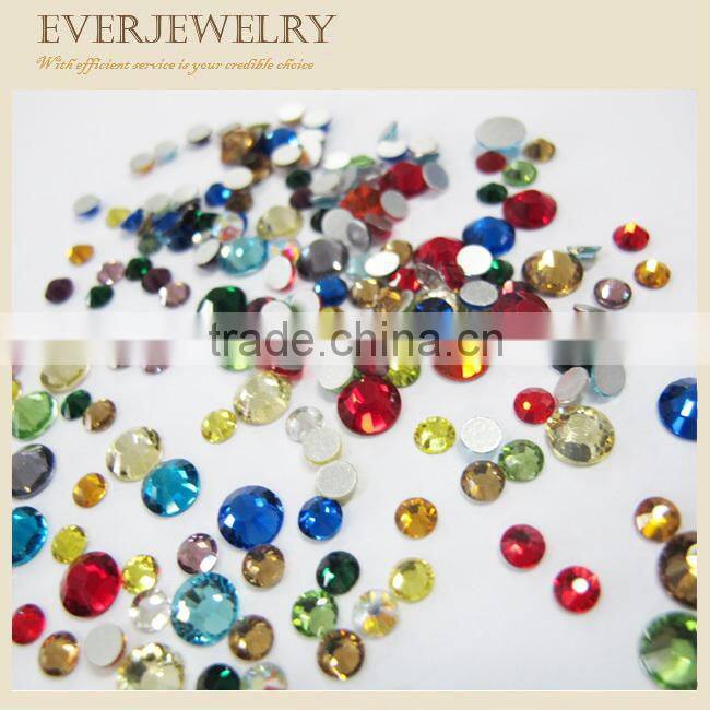 Wholesale AAA quality flat back nail art rhinestones