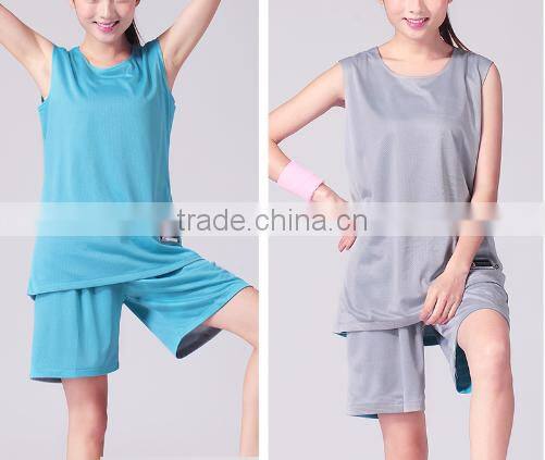 2016 Women Double-sided Sportwear Quick Dry Basketball Jersey Set