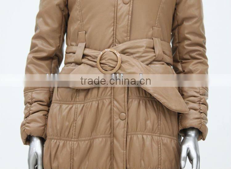 2014 newest winter padding softshell fashion cheap women jacket