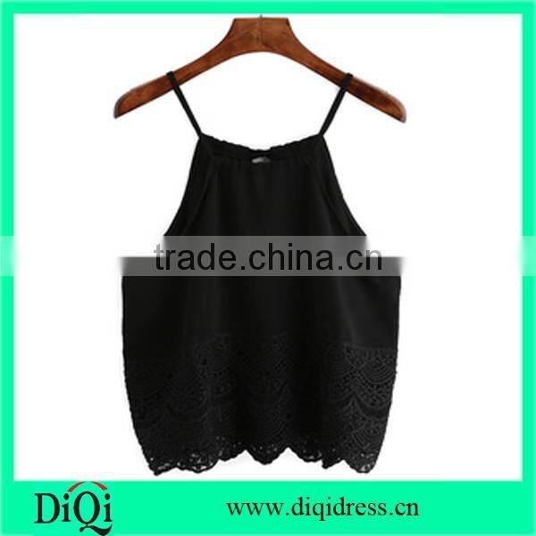 women black sexy tank top wholesale spring summer