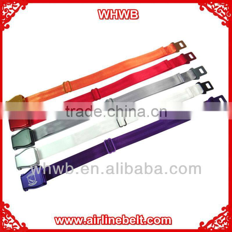 Colorful Aluminum Airplane seat belt buckle