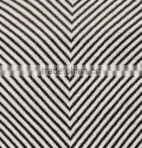 Maternity Mixed Chevron Sheer Striped Sweater