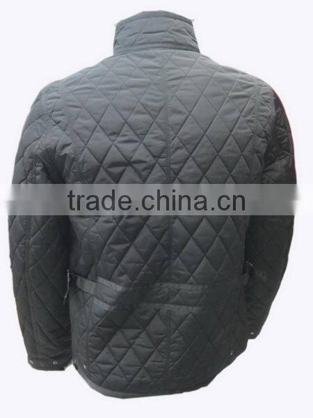European top fashion men winter clothes quilted coat