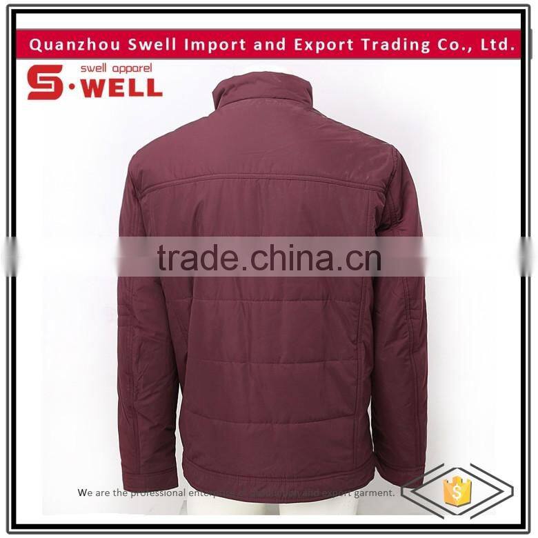 custom jacket men winter 100% polyester with fashion style warmer