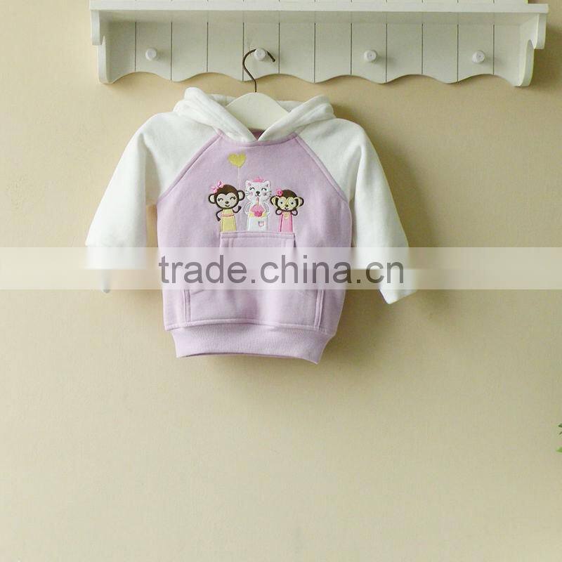 mom and bab 2013 baby clothes 100% cotton swearshirt