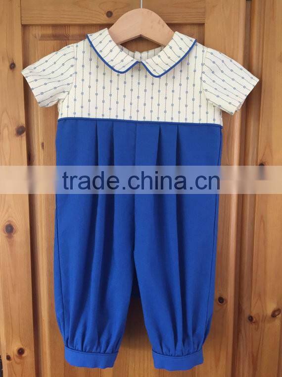 2017 Hot selling Baby Bubble Romper with Gathered Kids Romper