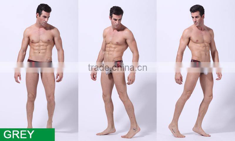 Hot sale sexy thongs men sexy transparent boy underwear panties