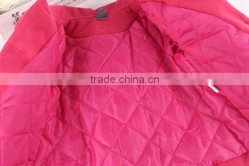 new arrival children winter coat wholesale price warm long wave design kids winter coat