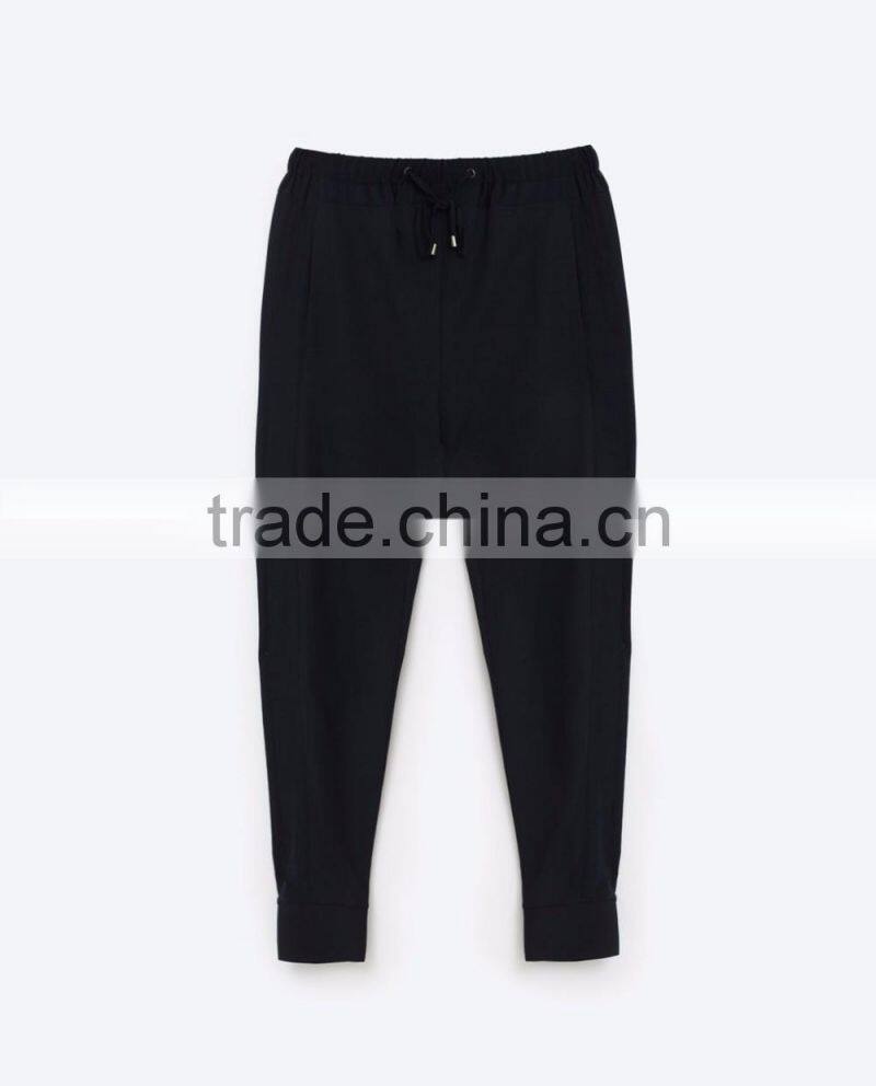 New design women fashion apparel euro classic harem pants wholesale
