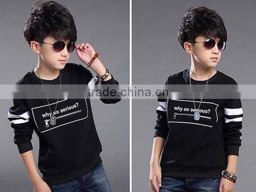 good price long sleeve t-shirt cotton for kids