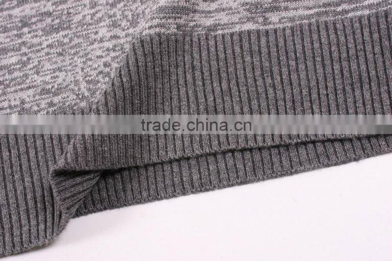 Knitting V Neck Sweater Shirt Collar Sweater Men