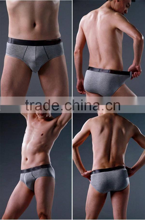 Hot Sale 93% Cotton and 3% Spandex 4 Colors For Choice Men's Cotton Boxer Shorts Underwear