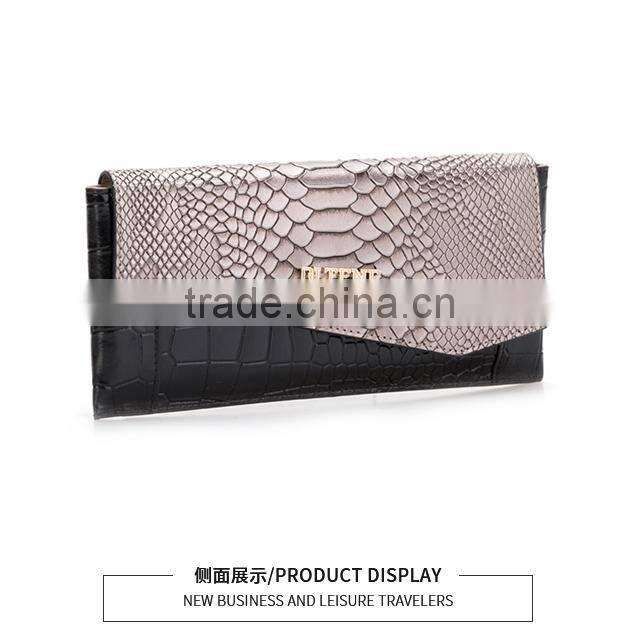Hotsales Designer Brand Women Long Leather Wallet Female Clutch Bag Purse
