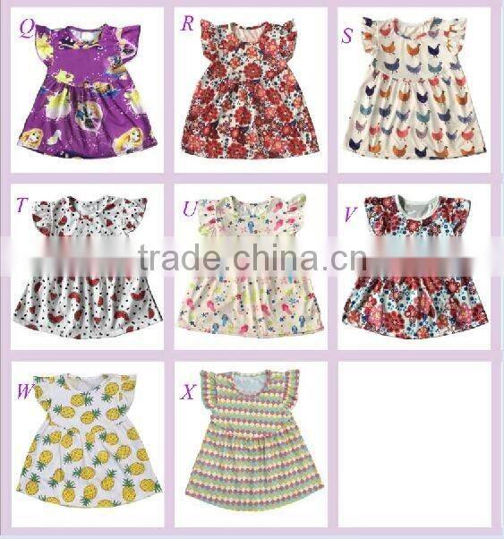 Boutique wholesale baby girls outfits/set clothes cheap fashion kids two piece sets with ruffles pants and headband