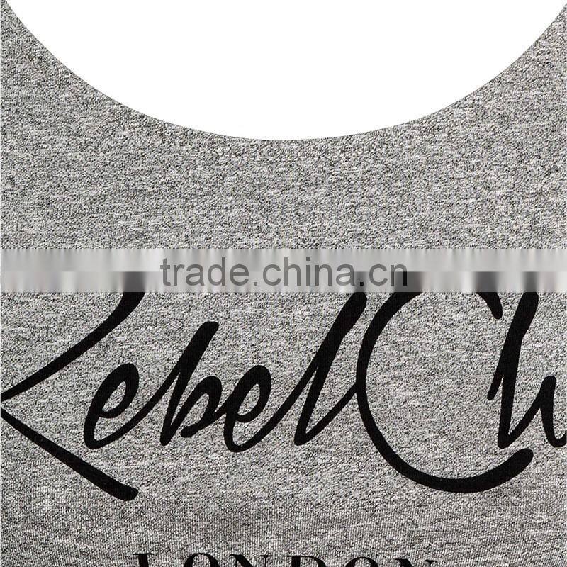 new!womens urban sportswear flocking printing crop tops/t shirt