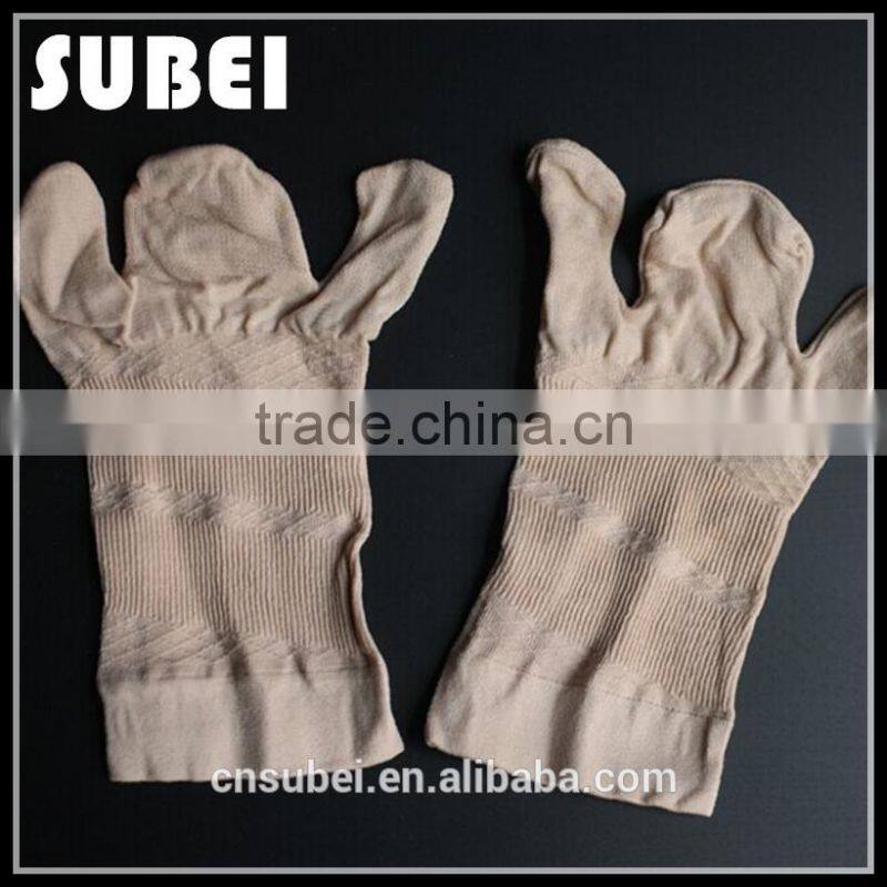 Three toe pressure socks,half foot socks