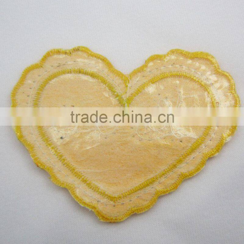 clothing label with loving heart