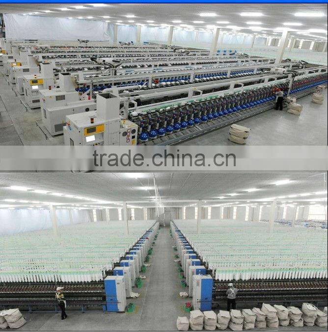 100% spun polyester sewing thread raw white