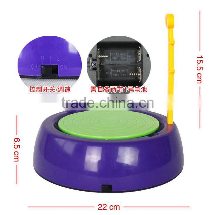 2015 plastic pottery wheel for ceramics