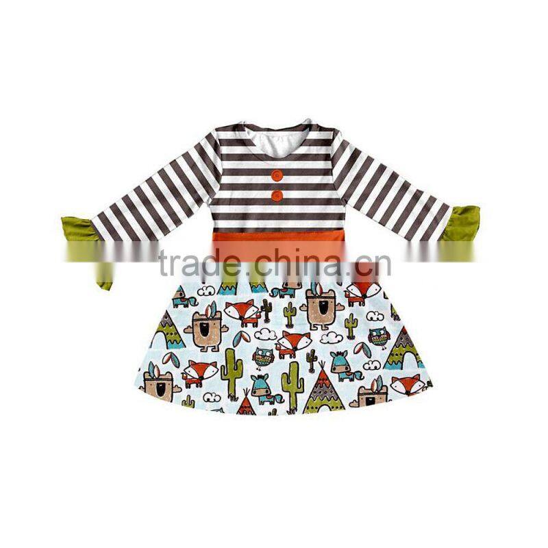 New design wholesale baby girl boutique matching clothing sets smocked baby girl dress