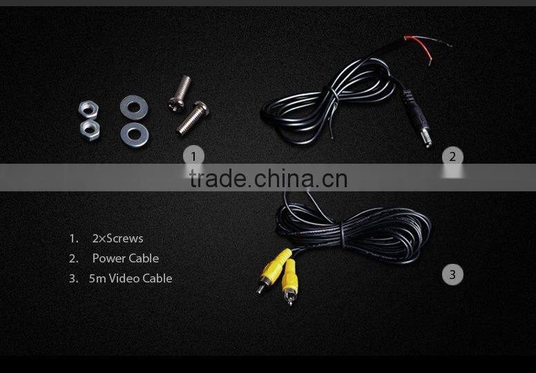 Color Nightvision Waterproof Rearview Camera CMOS Truck Bus Rear View System