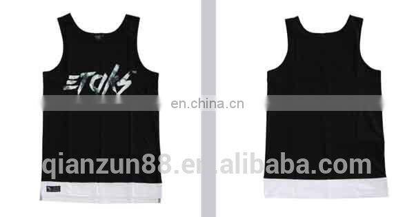 Wholesale Plain 95% Cotton 5% Spandex Tank Top