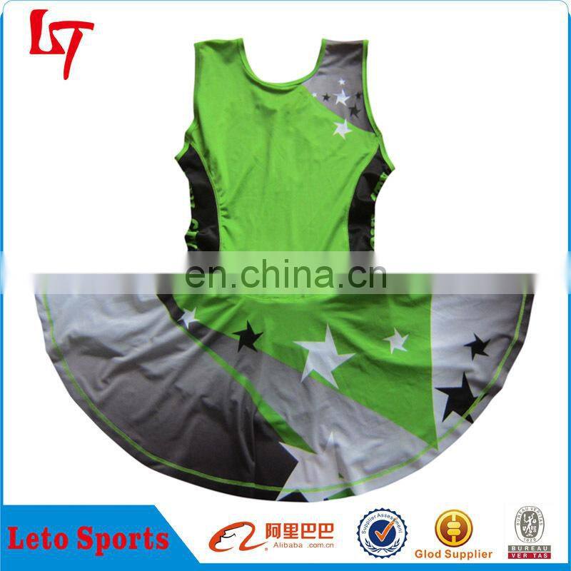 Christmas sublimation custom team cheerleading skirt&dress short sleeve spandex cheerleading uniforms