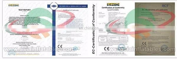 Factory Sale Round Track Inflatable Fun Obstacle Courses For Adults Sport Games