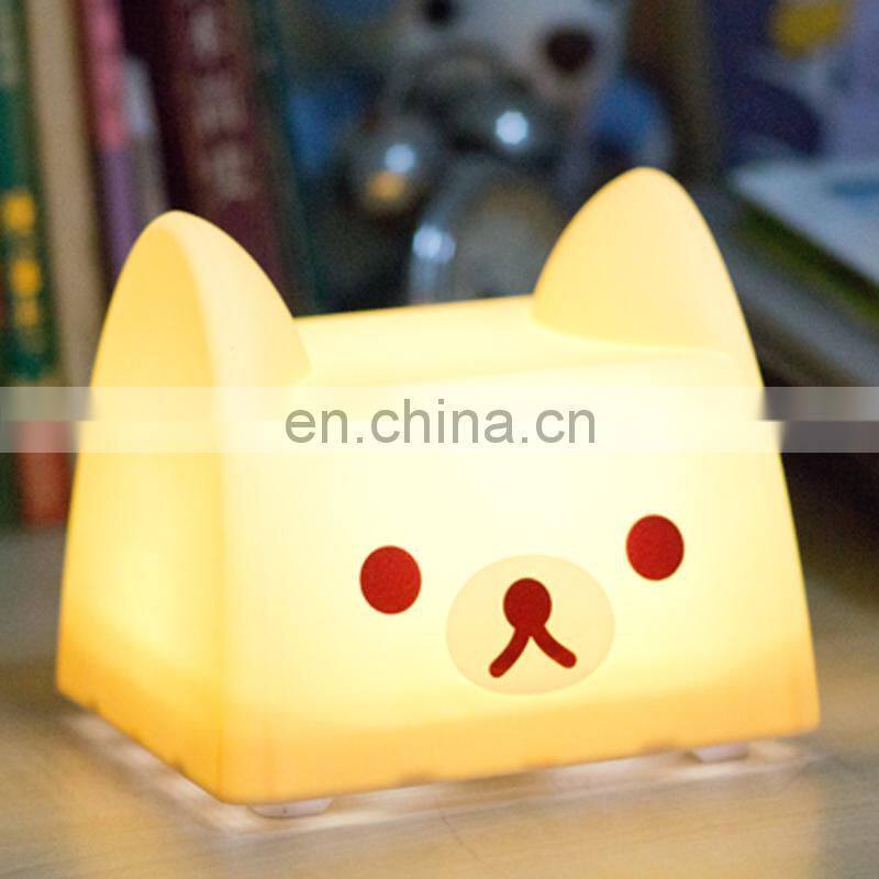 Cute Animal Cartoon Design USB Rechargeable Patted Lights