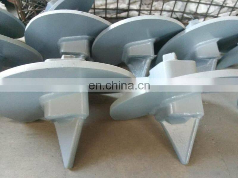 Screw earth ground power driven hardware line fitting anchor post helix ground anchor