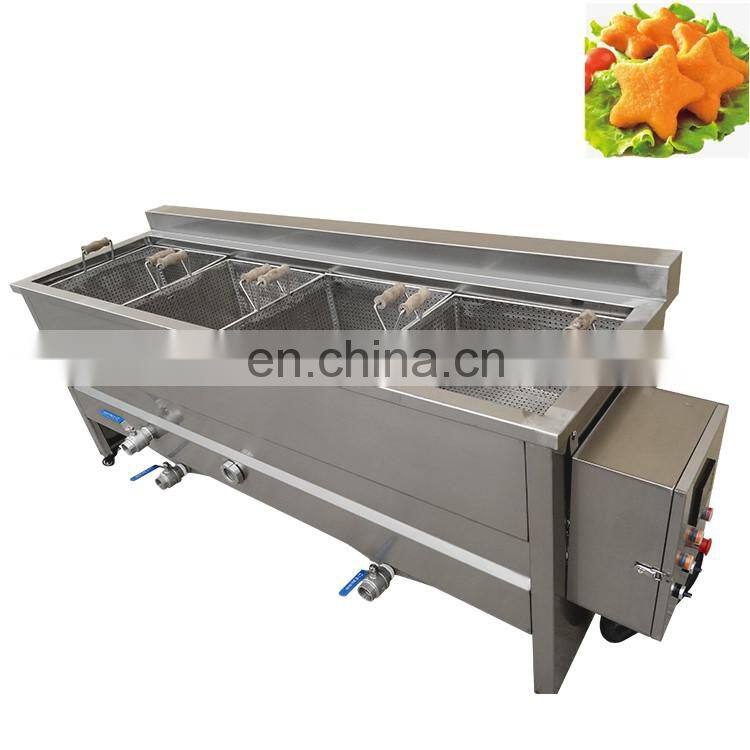 High quality french fries,puffed snacks,nuts,spring rolls Frying machine
