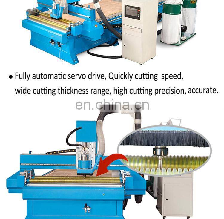 New design homemade automatic computer high precision low noise Hot sale Big electric cnc wood cutting machine in furniture