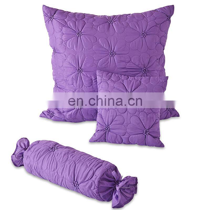 i @ home embroidery design bedspread,Orange flower design bedspreads,polyester christmas king size fitted quilted bedspread